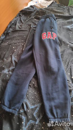 Спортивные штаны gap, джинсы бананы серые