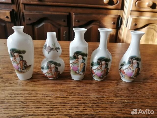 Китайские фарфоровые вазочки