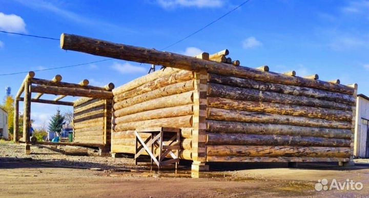 Сруб дома 6х6+3м, с Доставкой