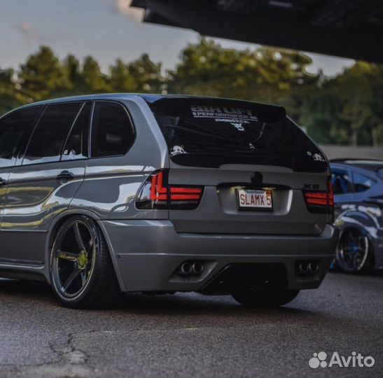 Спойлер bmw x5 e53 на крышку багажника