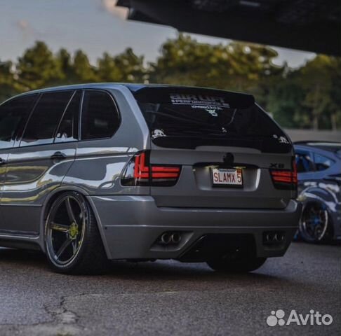 Спойлер bmw x5 e53 на крышку багажника