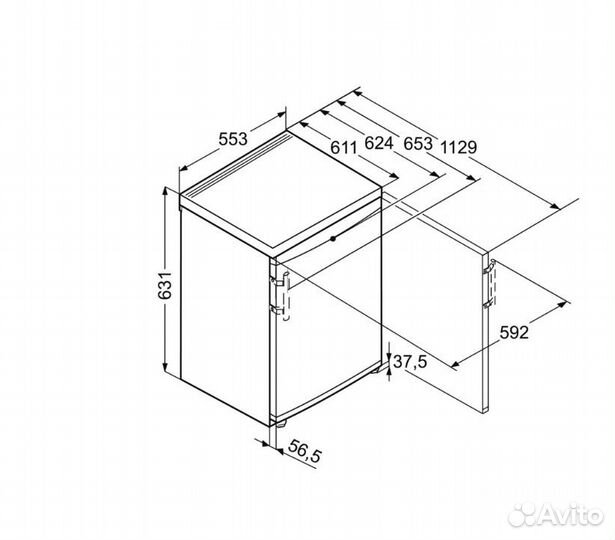 Морозильная камера Liebherr GX 823