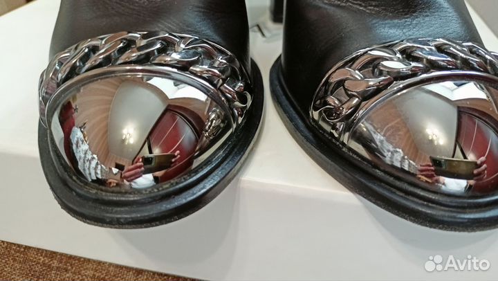 Ботильоны зима 38 размер Италия