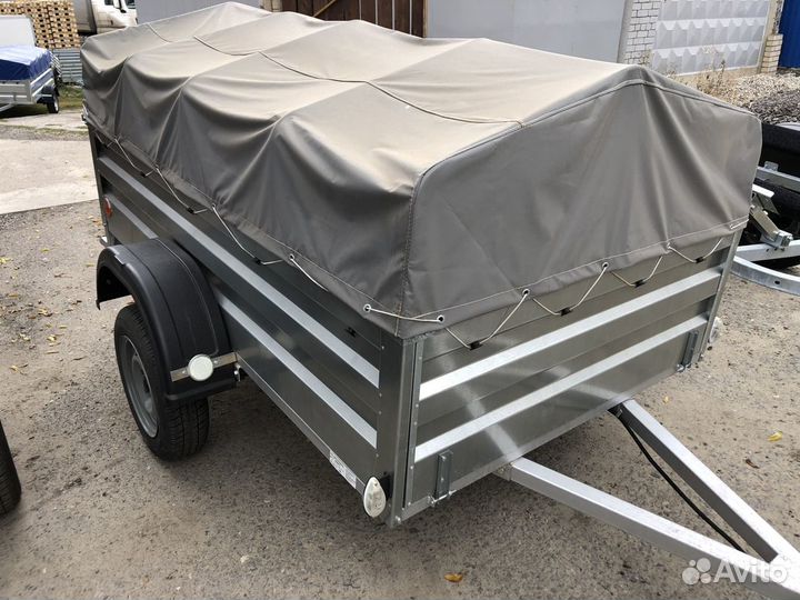 Легковой прицеп оцинкованный 2,2 х 1,3 борт 50 см