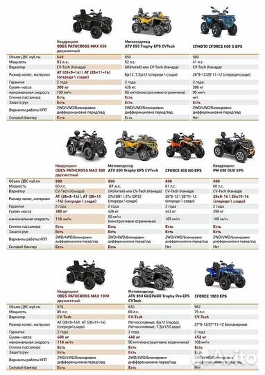 Квадроцикл aodes pathcross MAX 800 EPS PRO (серый)