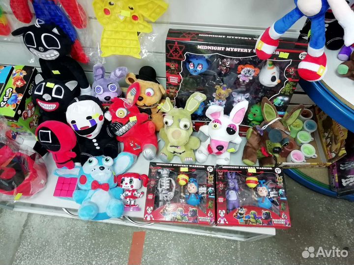 5 ночей с фредди игрушки фнаф аниматроники купить