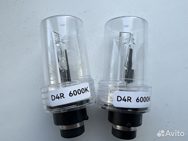 Ксеноновые лампы новые D4R 6000к (пара)