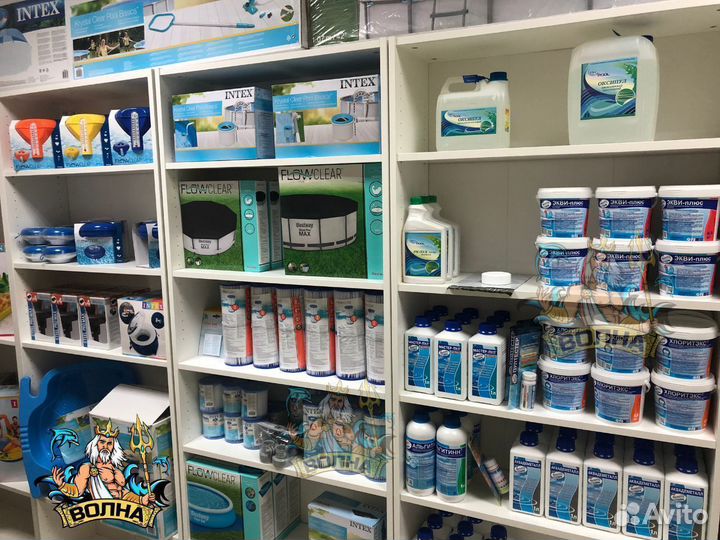 Каркасный бассейн новый