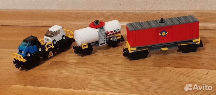 Lego City 7939 Железная дорога на радио управлении