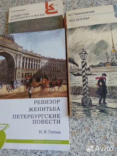 Книги по школьной программе, Н. Чернышевский и др