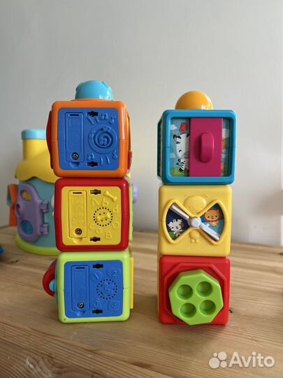 Развивающие игрушки кубики fisher price