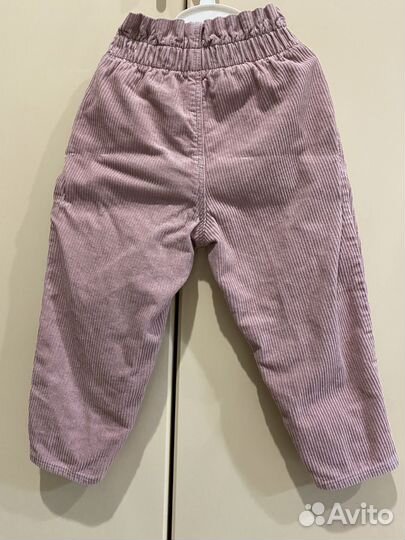 Брюки вельвет 98