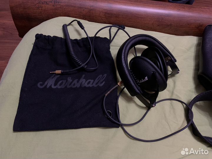 Наушники marshall monitor проводные