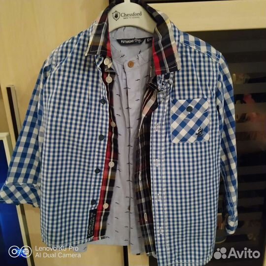 Рубашки на мальчика