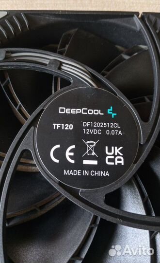Вентиляторы Deepcool 120 mm