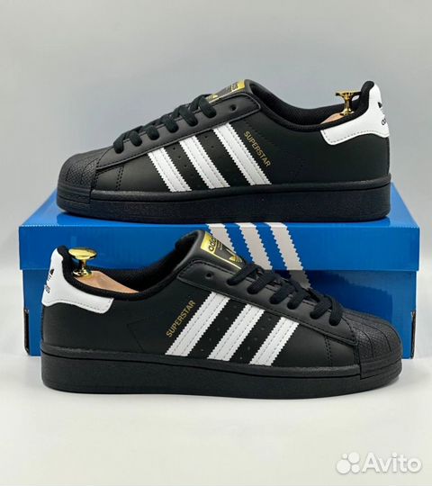 Привлекательные Adidas Superstar Black