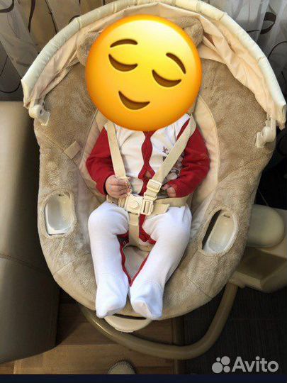 Детские электрокачели graco