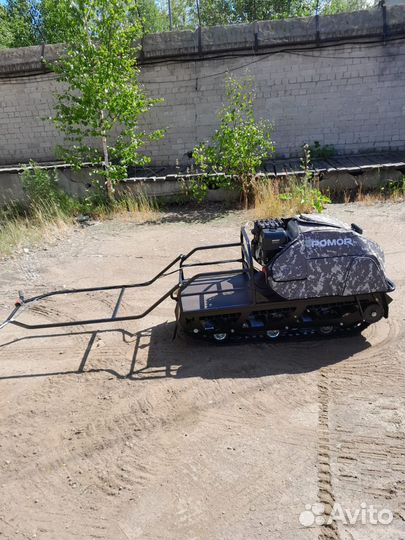 Мотобуксировщик помор м 500 про