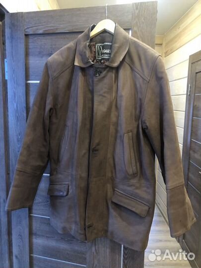 Кожаная куртка мужская 50-52