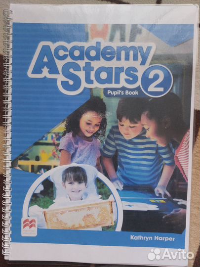 Учебник и тетрадь Academy stars 2