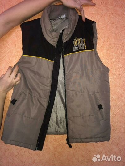 Жилетка на мальчика, рост 140