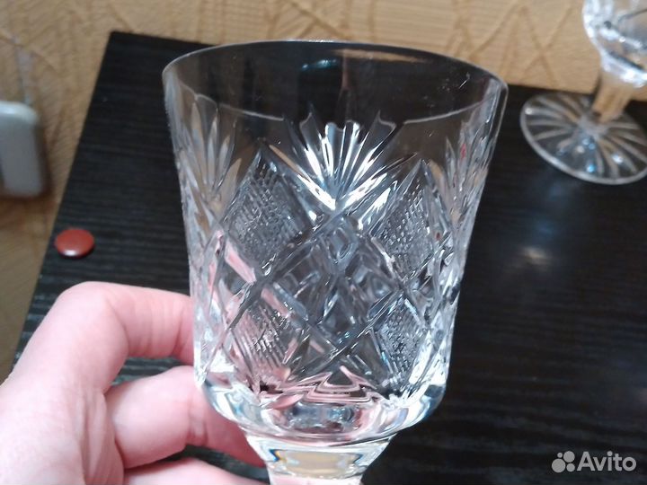 Фужеры хрустальные СССР 13см