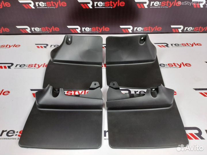 Брызговики Land Cruiser Prado 95 Черные