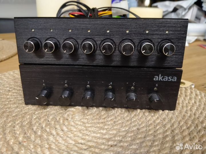 Регуляторы оборотов вентиляторов на 5 и 8 кулеров