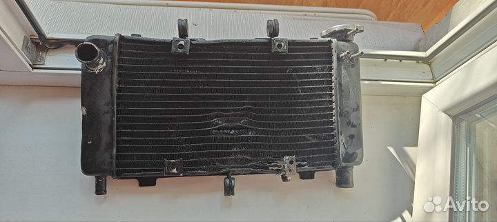 Радиатор на Yamaha fz6