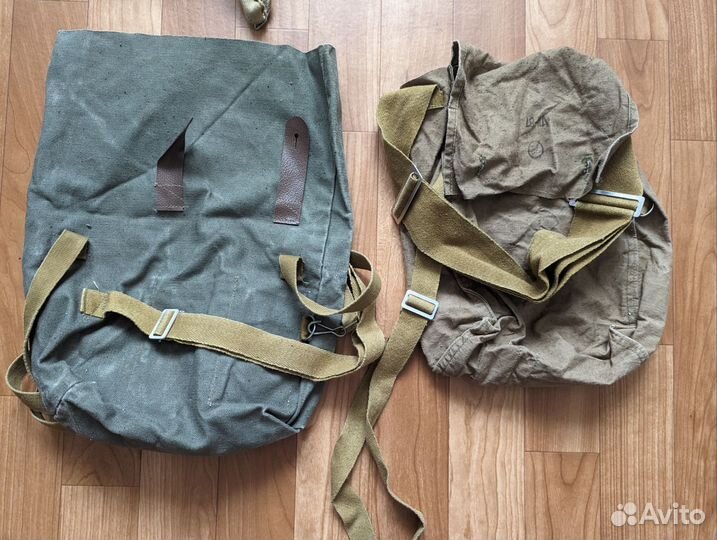 Рюкзак военный СССР, сумка с противогазом