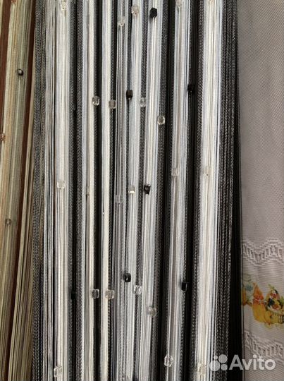 Нити кисия шторы