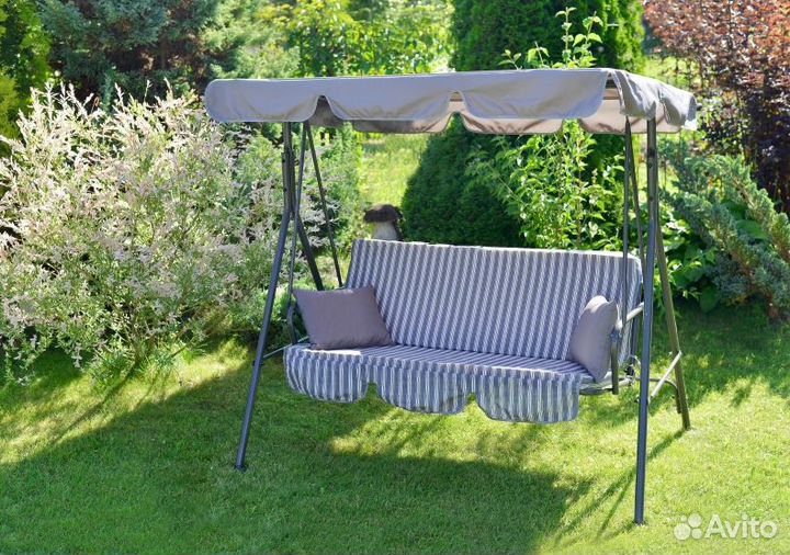 Качели садовые двухместные 