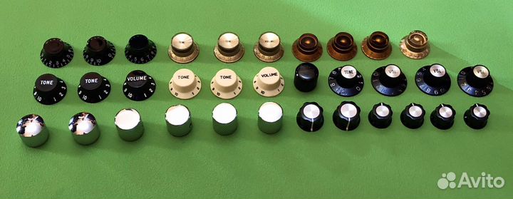 Ручки тебра и громкости для гитар Original