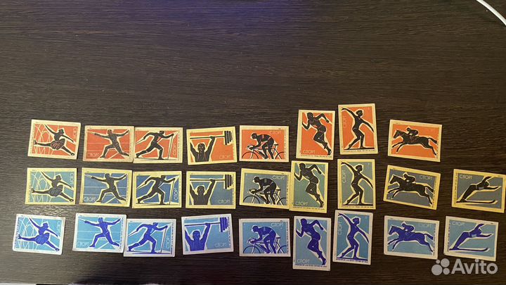 Этикетки спичечные СССР 1961-1962г