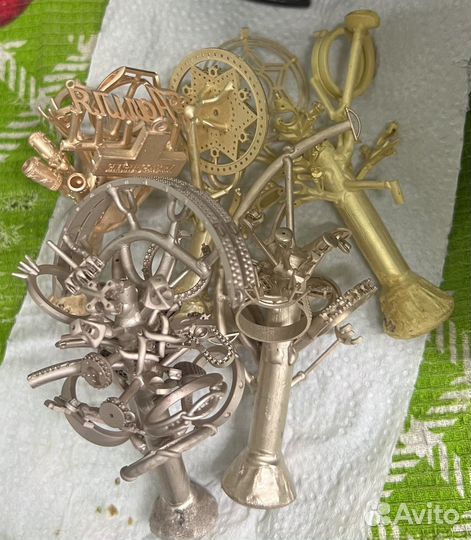 Литье золота