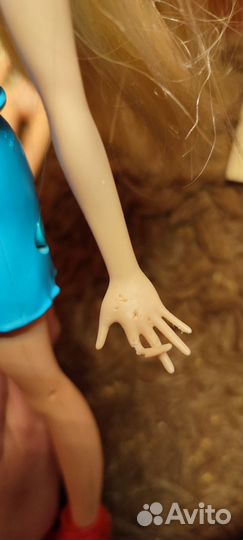 Кукла на роликах