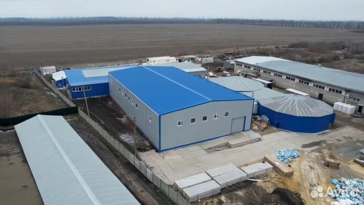 Каркасный ангар / склад / производство