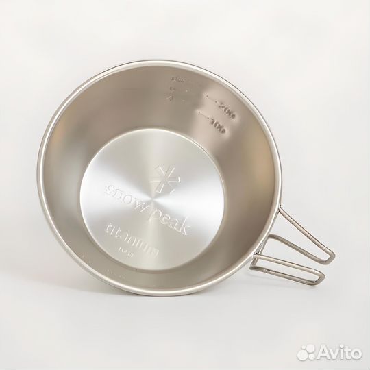 Чашка Snow Peak Stainless Steel Shella Cup E-203