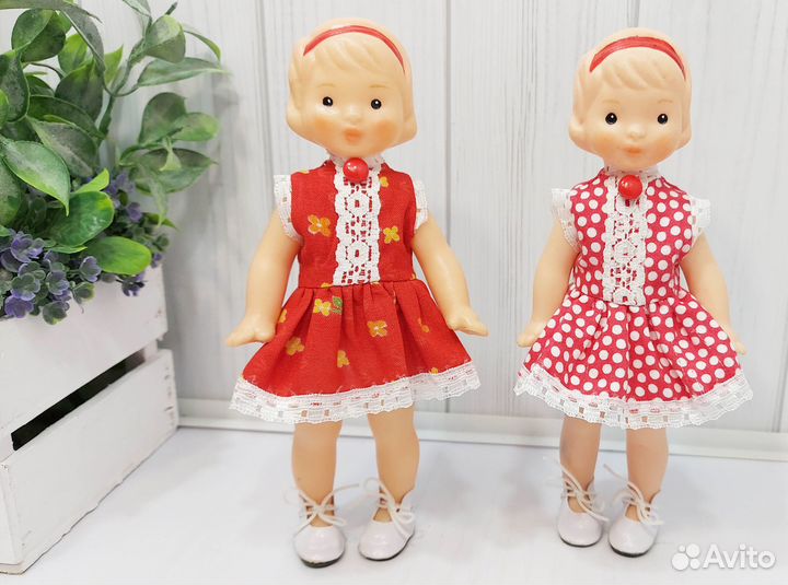 Кукла СССР Дина с ободком Аским рельефка