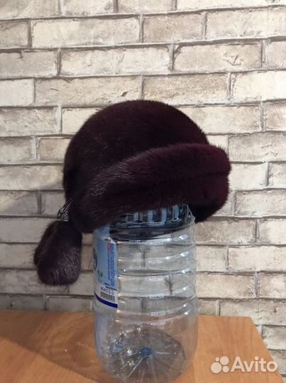 Шапка норковая женская