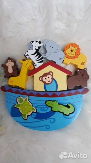 Раоазвивающие деревянные игрушки новые