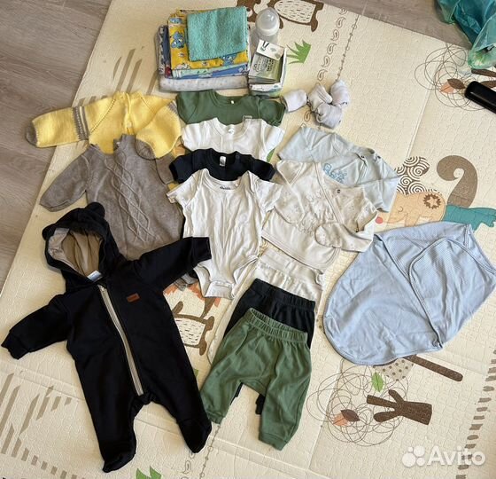 Пакет детских вещей 62 размера