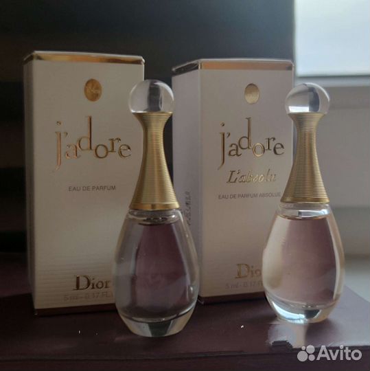 Миниатюры парфюмерии