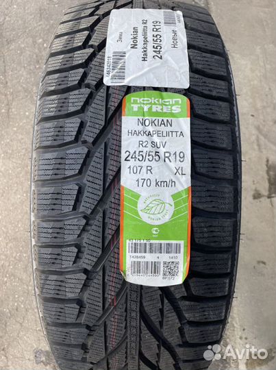 Nokian Tyres Hakkapeliitta R2 SUV 245/55 R19 107R
