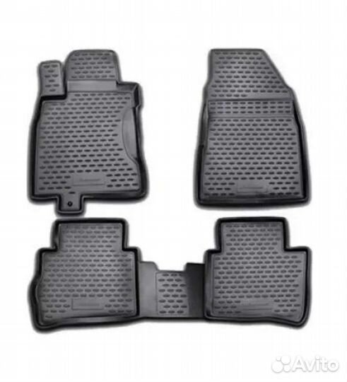 Автомобильные коврики резиновые