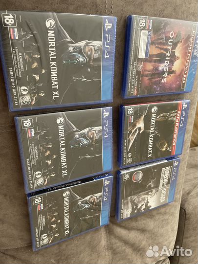 Mortal combat 10 x и xl PS4