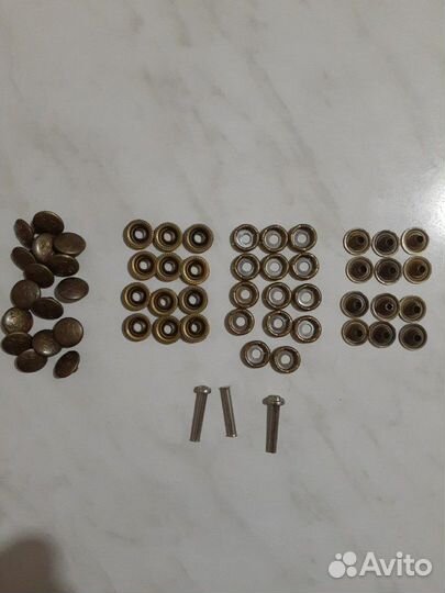 Набор клепок для одежды, СССР