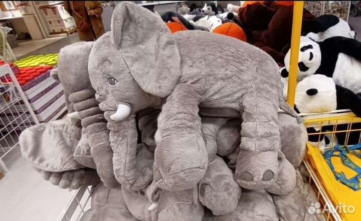 Игрушка слон jättestor IKEA Новый
