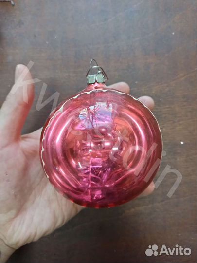 Елочные игрушки Шары СССР крупные