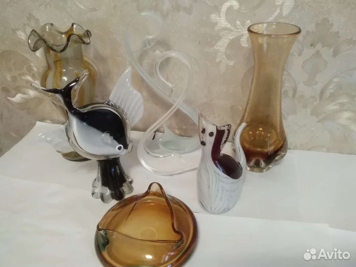 Цветное стекло СССР